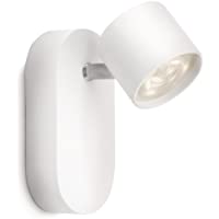 Philips myLiving Star - Foco de pared- iluminación interior- LED- aluminio- color blanco
